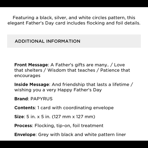 ⚡️5/$30⚡️Papyrus a father’s gifts, FD card - Picture 8 of 8